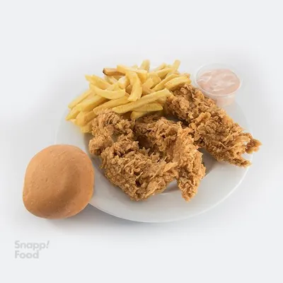 فیله مرغ سوخاری پنج تکه نرمال