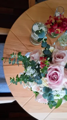 ست شمع و گل آرایی ویژه